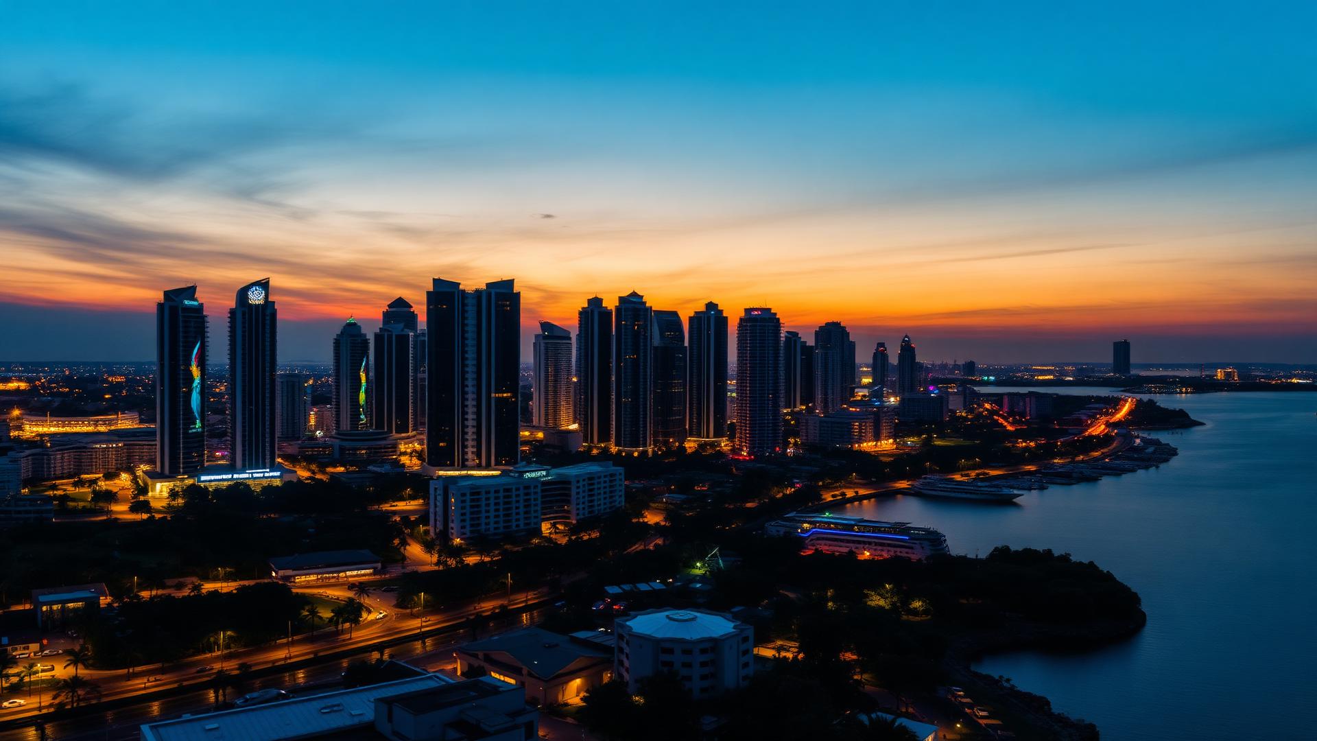 Luxury high-rise development
